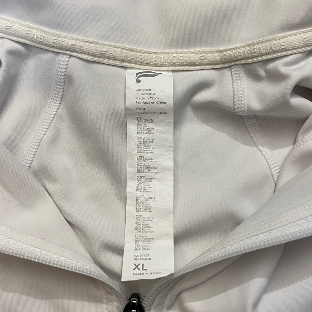 Fabletics Perfect Storm Cropped Train Jacket Clas… - image 8